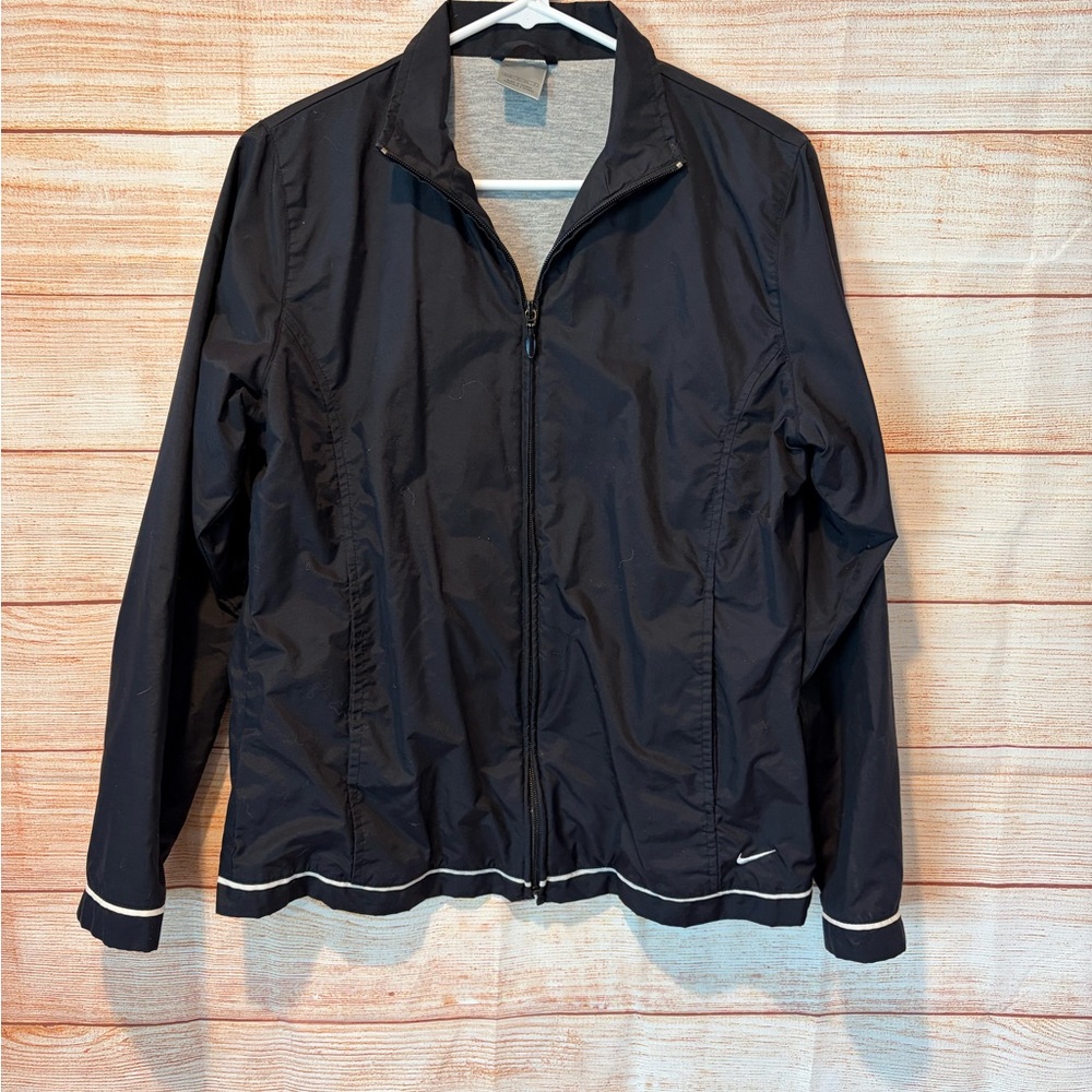 Nike Women's Black Windbreaker Jacket